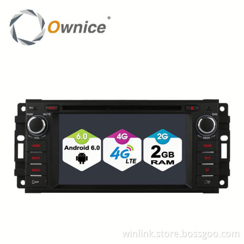 Ownice Android 6.0 touch screen Stereo Car Electronic navi for Chrysler 300C 2010 with dvd wifi bluetooth GPS rds